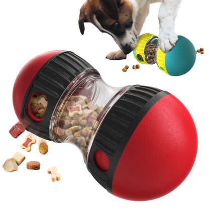 Interactive Slow-Feed Dog Food Dispenser