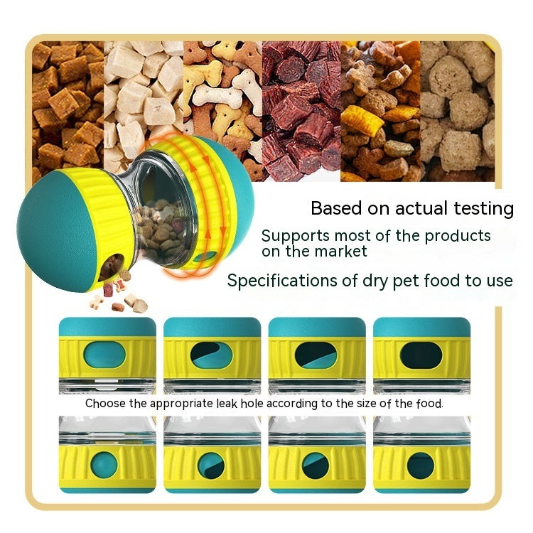 Interactive Slow-Feed Dog Food Dispenser