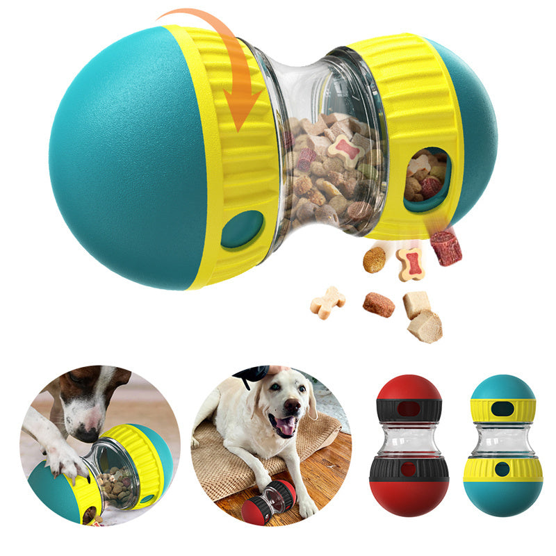 Interactive Slow-Feed Dog Food Dispenser