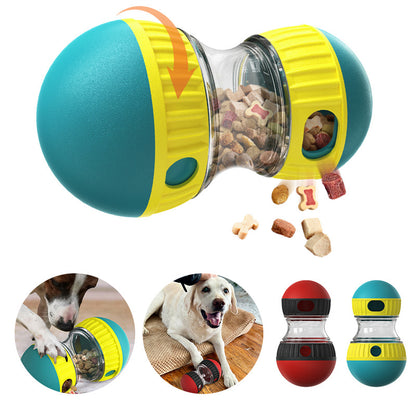 Interactive Slow-Feed Dog Food Dispenser